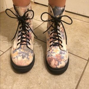 Floral Boots